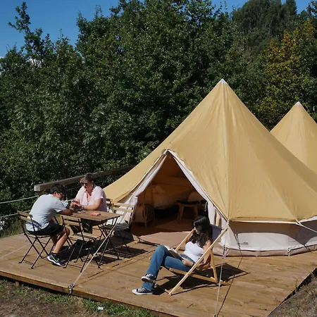 캠프장 Glamping Aventura Atalaia Sacos